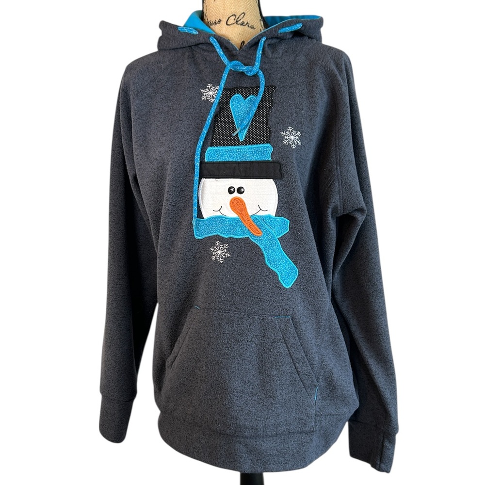 VTG J. America Snowman Hoodie